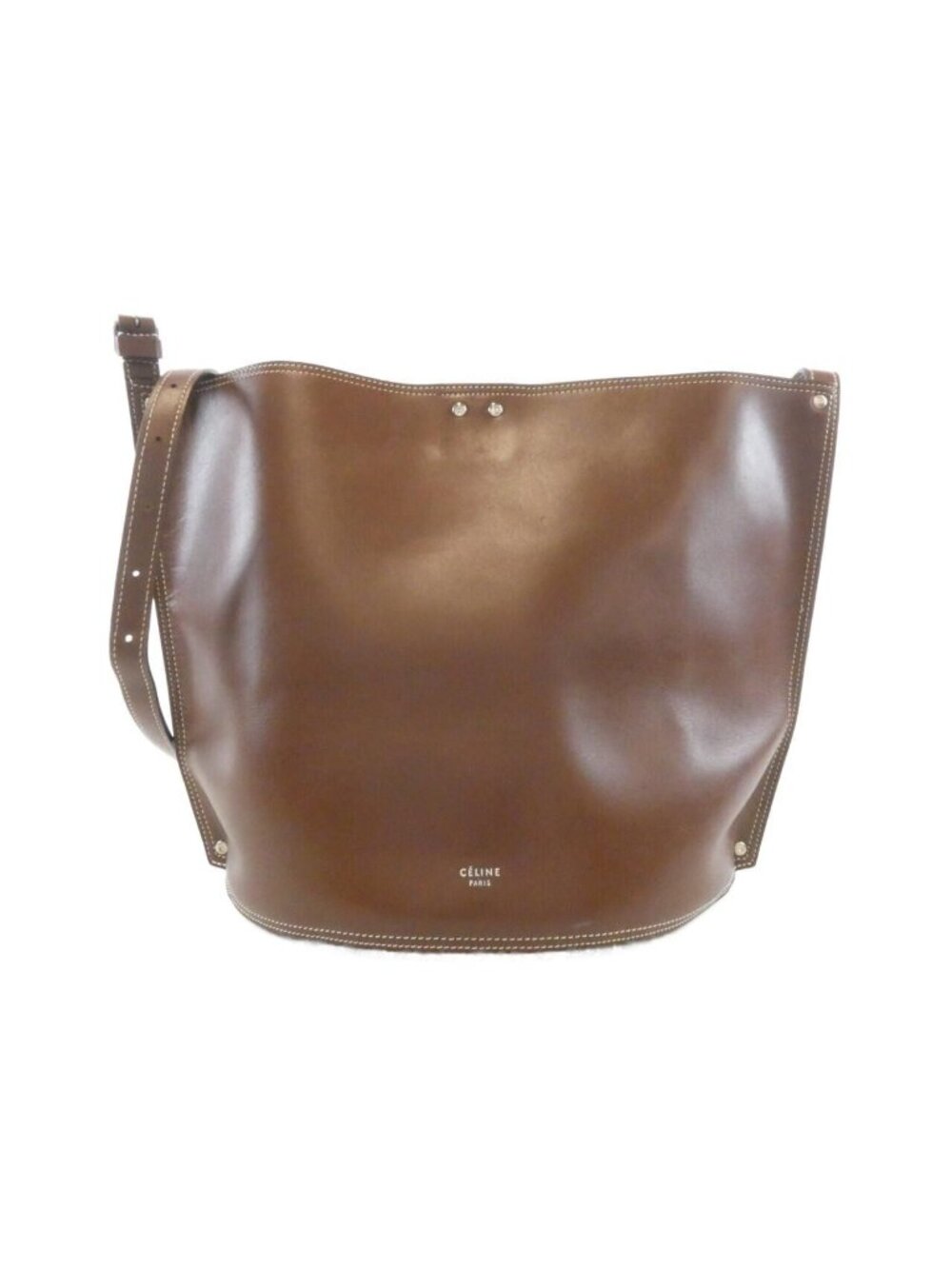 Celine Small Studded Bucket Shoulder Bag